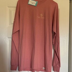 Simply Southern Woman’s Rose Long Sleeve Tee